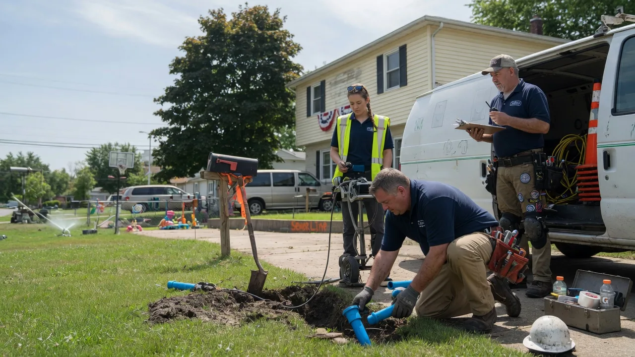 Slab Leak Repair in Grove City, OH near me